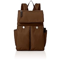 Women Backpack, Brown (20), One Size