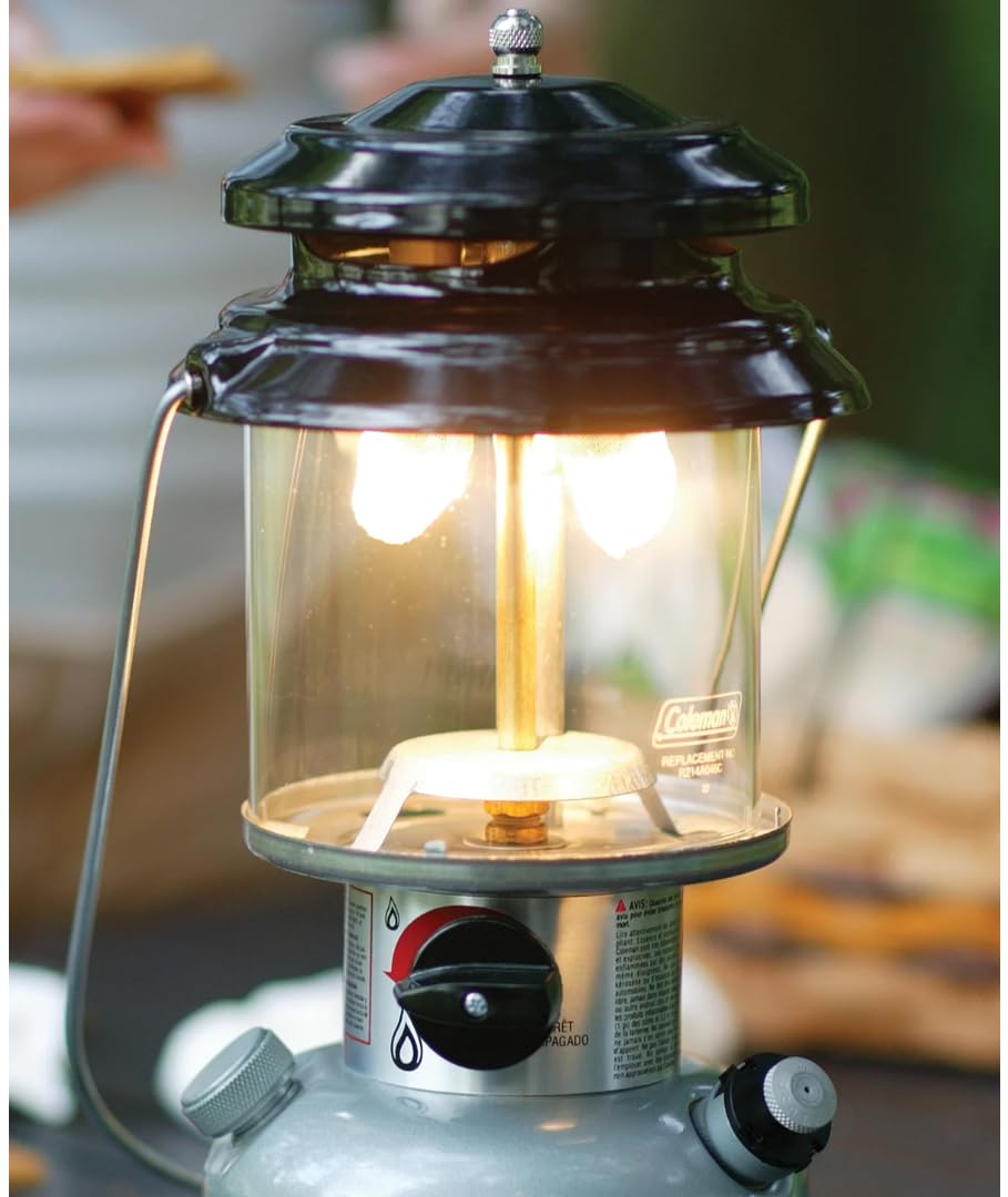 Coleman String Tie Lantern Mantles, 4-Pack of Coleman Lantern Mantles for Fueled Lanterns