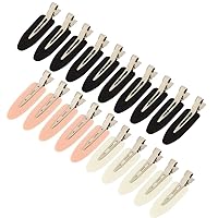 No Bend Hair Clips for Styling Sectioning, No Crease Hair Clip Barrettes for Women Hair Styling Accessories for Girls No Dent Makeup Hair Clips Alligator 20Pcs
