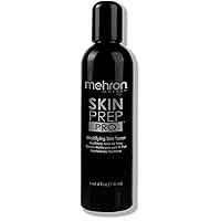 Mehron Makeup Skin Prep Pro Mattifying Skin Toner | Long Lasting Pre-Makeup Skin Primer 4 fl oz (120 ml)