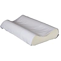 Smooth Double Lobe Pillow, White