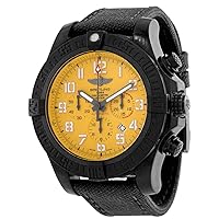 Breitling Chronograph Automatic Chronometer Cobra Yellow Dial Men's Watch XB0170E41I1W1