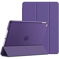 JETech Case for iPad Air 2 (2nd Generation), Smart Cover Auto Wake/Sleep (Purple)