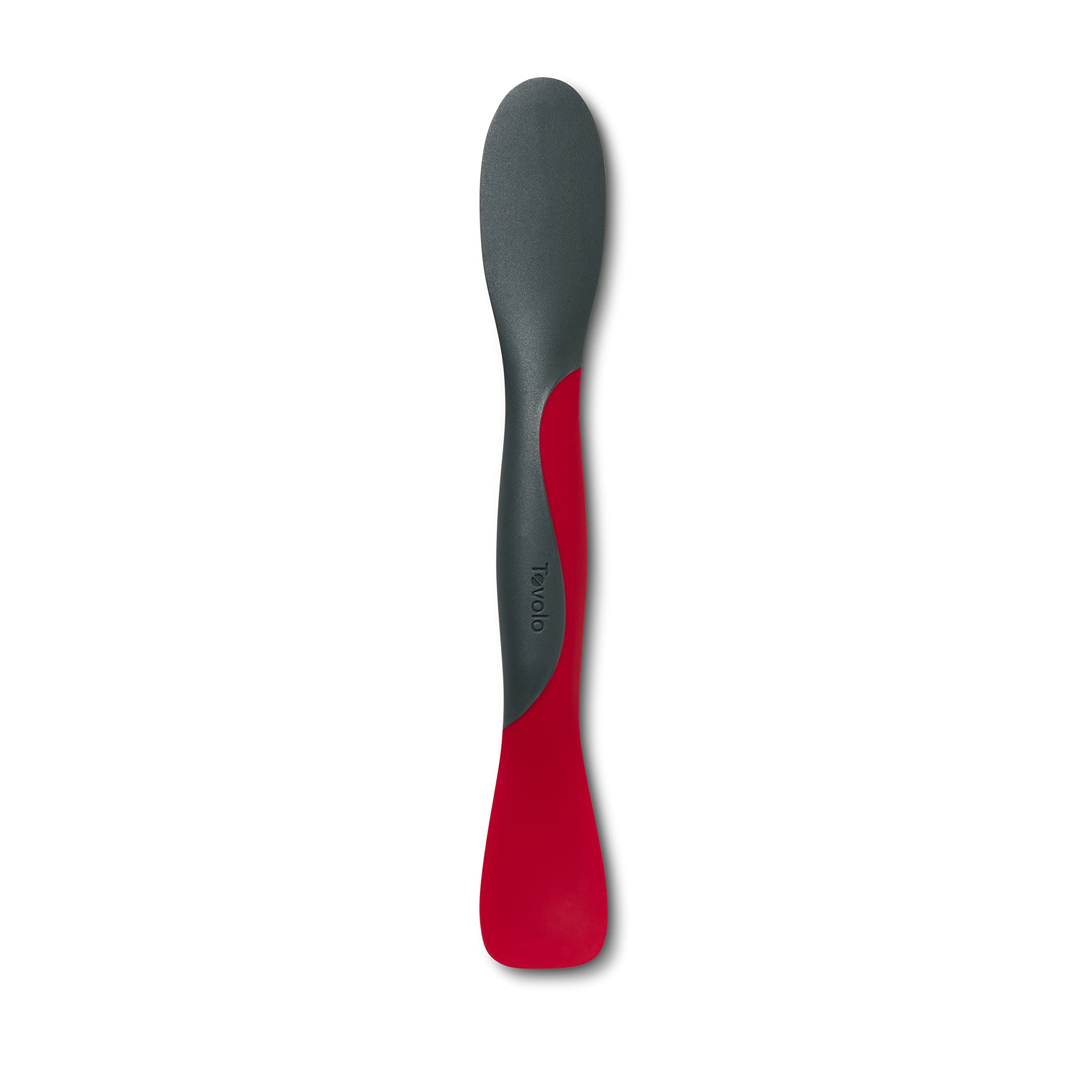 Tovolo Tool for Kitchen Meal Prep to Scoop Spread Slice and Scrape - Charcoal & Viva Magenta