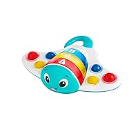 Baby Einstein Ocean Explorers Pop & Explore Stingray Popper Toy, Ages 6 Months and up