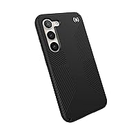 Speck Presidio 2 Grip Samsung Galaxy S23 Case - Drop & Camera Protection, Soft-Touch Secure Grip, Wireless Charging Compatible, Shock Absorbant, Galaxy S23 Case - Black