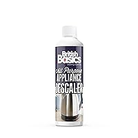 British Basics - All Purpose Appliance Descaler | For Coffee Machines, Kettles and Washing Machines, Removes Scale and Limescale Build Up 500ml