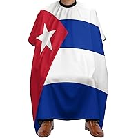 Flag of Cuba Barber Cape Adult Haircut Cape Hairdressing Apron for Home Salon Barbershop