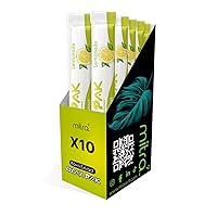 MITRA-9 Kava Powder RelaxPak - Lemonade Kava Extract Powder Packets | Mood Enhancer | Plant Based | Promotes Natural Calm & Clarity | Easy Open Single-Serving Stick (10)