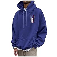 Mens Hoodies Graphic Sweatshirts Vintage Litter Printed Heated Men'S Loose Hooded Casual Fashion Sports