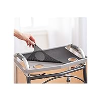 North American Health +Wellness Walker Tray, Gray, 1 Count (Pack of 1)