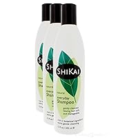 Natural Everyday Shampoo, Plant-Based, Non-Soap, Non-Detergent, Gently Cleanses Leaving Hair Soft and Manageable (12 Ounces, Pack of 3)