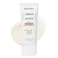 Urban Shade Derma Panthenol 5 Moisture Barrier Line Skin Sun Protection Daily Face Moisturizer with SPF 50 + Pa++++ Sun Screen Protector for Face Sun Skin Care SPF Face (40ml, 1.35 fl oz)