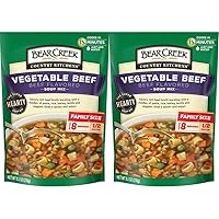 Bear Creek Soup Mixes, Vegetable Beef, 8.1 Ounce (Pack of 2)