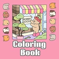 Bobbie's shop coloring book: 106 Pages of Joyful Suitable for All Ages