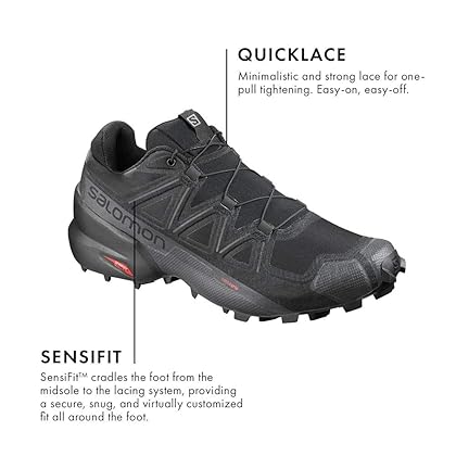 Salomon Men's Speedcross 5 Trail Running Shoes