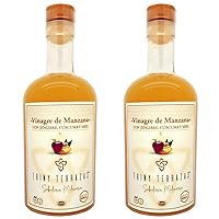 Apple Cider Vinegar with Ginger and Turmeric Curcumin with honey Kosher certified PACKAGE OF 2 each bottle contains 27 fl oz (800 ml) Total 54.1 Fl Oz (1,600 ml)