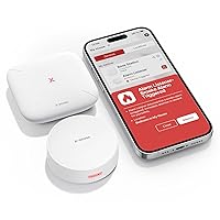 X-Sense Wi-Fi Listener for Smoke & Carbon Monoxide Detectors, Free Real-Time Alerts, Works with SBS50 Base Station (Included), Model SAL11