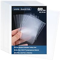 600 Pack Card Sleeves, 2.5