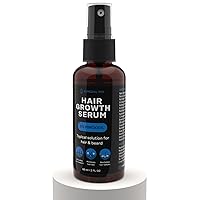 Hair Growth Serum with Minoxidil 5% - Biotin-Infused Hair Regrowth Treatment - Boosts Volume & Scalp Health