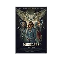 Mindcage 2023 Horror Movie Decorative Art Posters Poster Decorative Painting Canvas Wall Art Living Room Posters Bedroom Painting 24x36inch(60x90cm)
