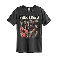 Unisex Adult Piper At The Gate Pink Floyd T-Shirt (XL) (Charcoal)