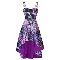 Muddy Girl Dance Party Prom Dresses High Low Bridesmaid Gowns Camo