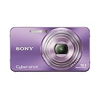 Sony Cyber-Shot DSC-W570 16.1 MP Digital Still Camera with Carl Zeiss Vario-Tessar 5x Wide-Angle Optical Zoom Lens and 2.7-inch LCD (Violet)