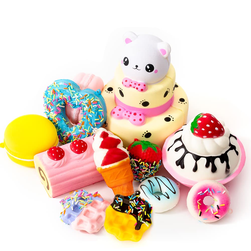 Soft'n Slo Squishies - Cherry Cake Slice | Thimble Toys