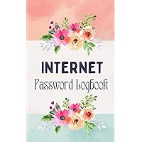Internet Password Logbook: Logbook Directory With Alphabetical Tabs, 5x8 100 Pages, Large Organiser Password Keeper, Perfect Gift For Personal or Business Paperback