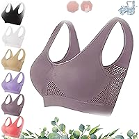 Breathable Cool Lift Up Air Bra - Stainlesh.com Bras -Women's Seamless Air Permeable Cooling Comfort Bra