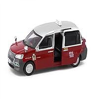 Scale Model Cars for 1 64 Toyota Comfort Hybrid Taxi Hong Kong Taxi Taxi Alloy Car Model Collection Car Toy Car Model