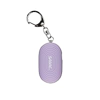 SABRE 2-in-1 Personal Alarm with LED Light, 130dB Personal Safety Siren, Snap Hook for Instant Access, 1,250 Foot (381 Meters) Range, Compact Design for Easy Attachment to Purse, Bag, or Keys