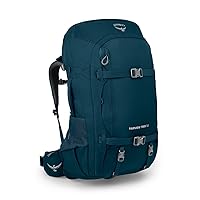 Osprey Fairview Trek 50L Women's Travel Backpack, Night Jungle Blue