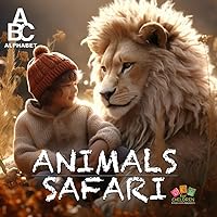 ABC Alphabet Animals Safari: ABC Alphabet Illustrations Series for toddlers ages 1-3