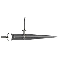 General Tools 450-6 Flat Leg Divider, 6-Inches, Steel