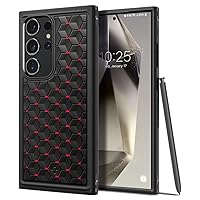 Spigen Cryo Armor Designed for Galaxy S24 Ultra Case (2024) [Military-Grade Protection] - Cryo Red