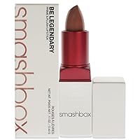 Smashbox Be Legendary Prime & Plush Lipstick, Rich Color, Satin Finish, Stepping Out
