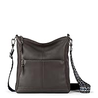 The Sak Lucia Leather Crossbody Purse - Premium Leather Women's Handbag for Everyday & Travel - Cross Body Bag With Zipper