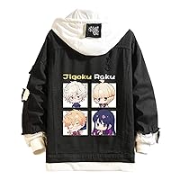 Anime Hell’s Paradise JigokuRaku Denim Jacket Long Sleeve Jeans Sweatshirt Sweater Hoodie