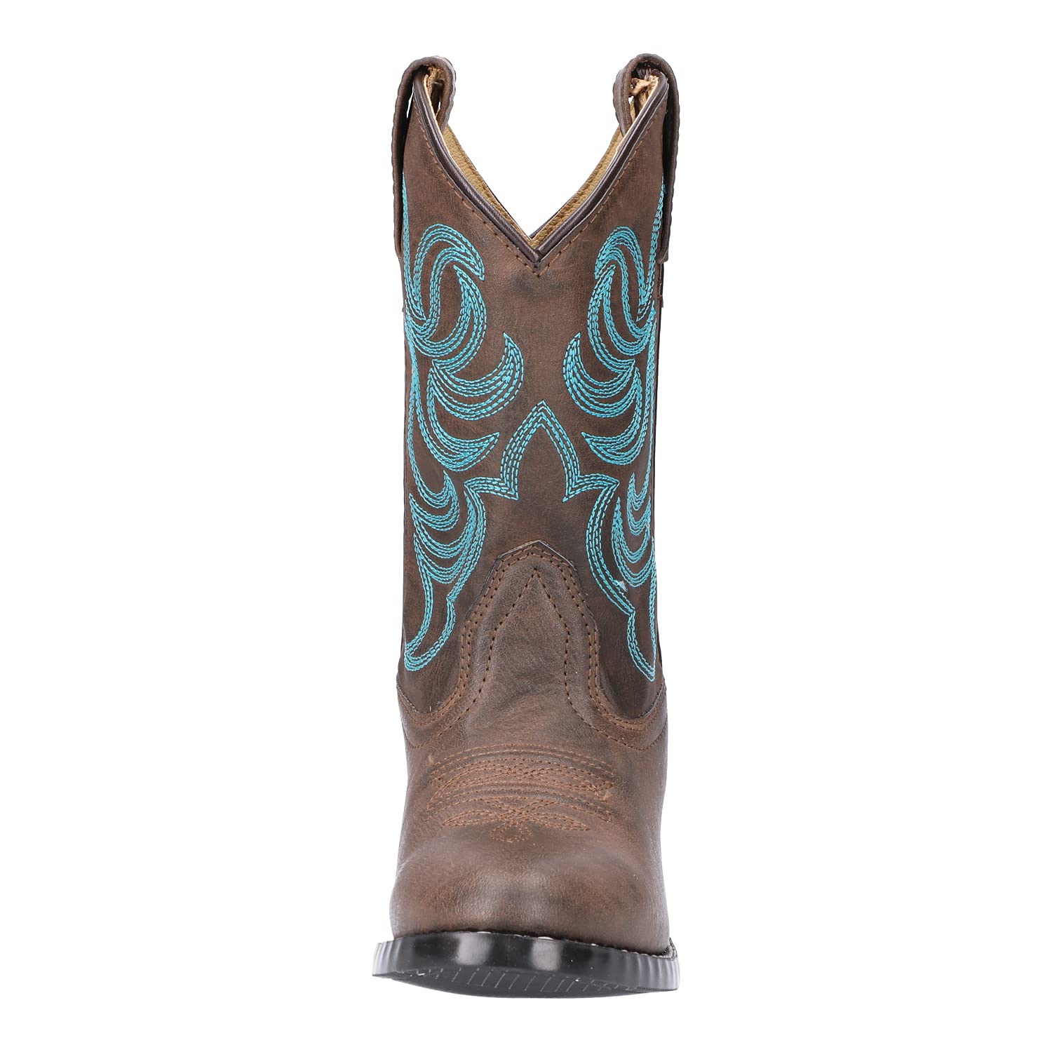 Smoky Mountain Boots | Monterey Series | Youth Western Boot | Western Toe | Durable Man-Made Material | PVC Sole & Walking Heel | Man-Made Lining & Upper