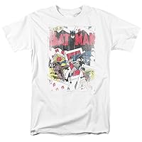 DC Comics Men's Number 11 Distressed Classic T-shirt XX-Large White