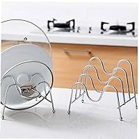 Ayrsjcl Stainless Steel Pan Pot Cover Lid Rack Stand Spoon Holder Stove Organizer Home Kitchen Soup Spoon Storage Rests