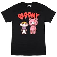 Gloomy The Naughty Grizzly Mens' Pity and Gloomy Bear Bloodied T-Shirt