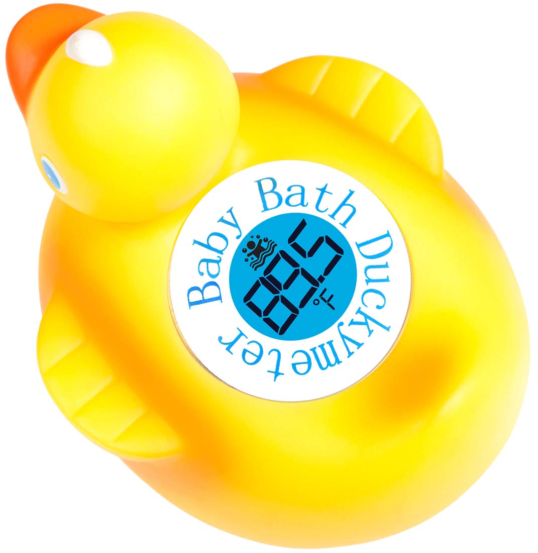 Duckymeter, the Baby Bath Floating Duck Toy and Bath Tub Thermometer
