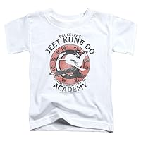 Bruce Lee Toddler T-Shirt Jeet Kune Do Academy White Tee