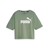 PUMA Women's Essentials Cropped Logo Tee