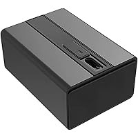 Finger Vein Recognition Drawer Safe Deposit Box Home Safe Anti-theft Intelligent Code (Color : D, Size : As shown)*1