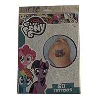 My Little Pony 50 Assorted Temporary Tattoos