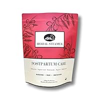 Herbs Postpartum Vaginal Care Herbal Steam - Pure Natural Herbs, 8 Steam Bags (8oz)
